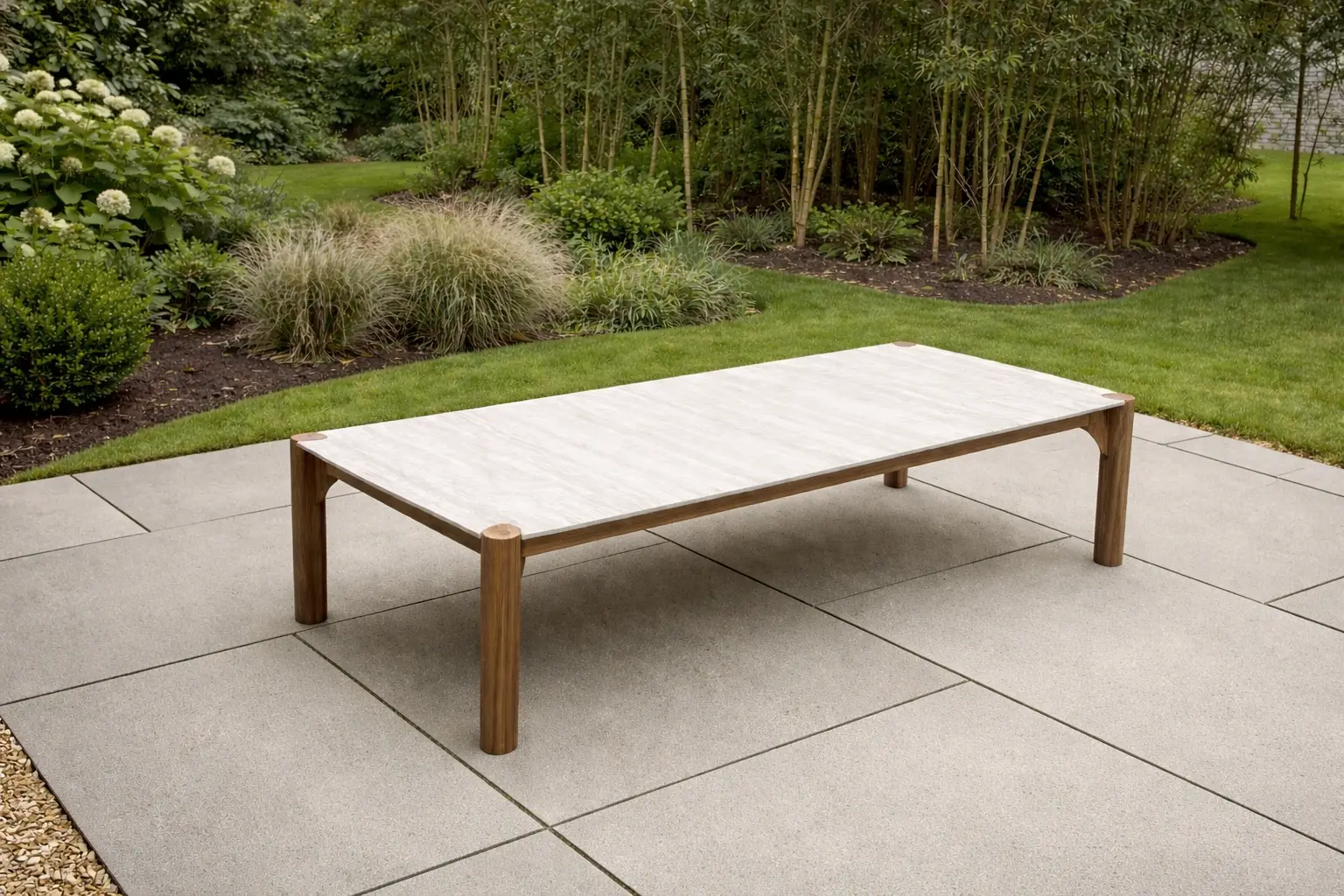 Veluta Curve Corner Unit - Teak Certified