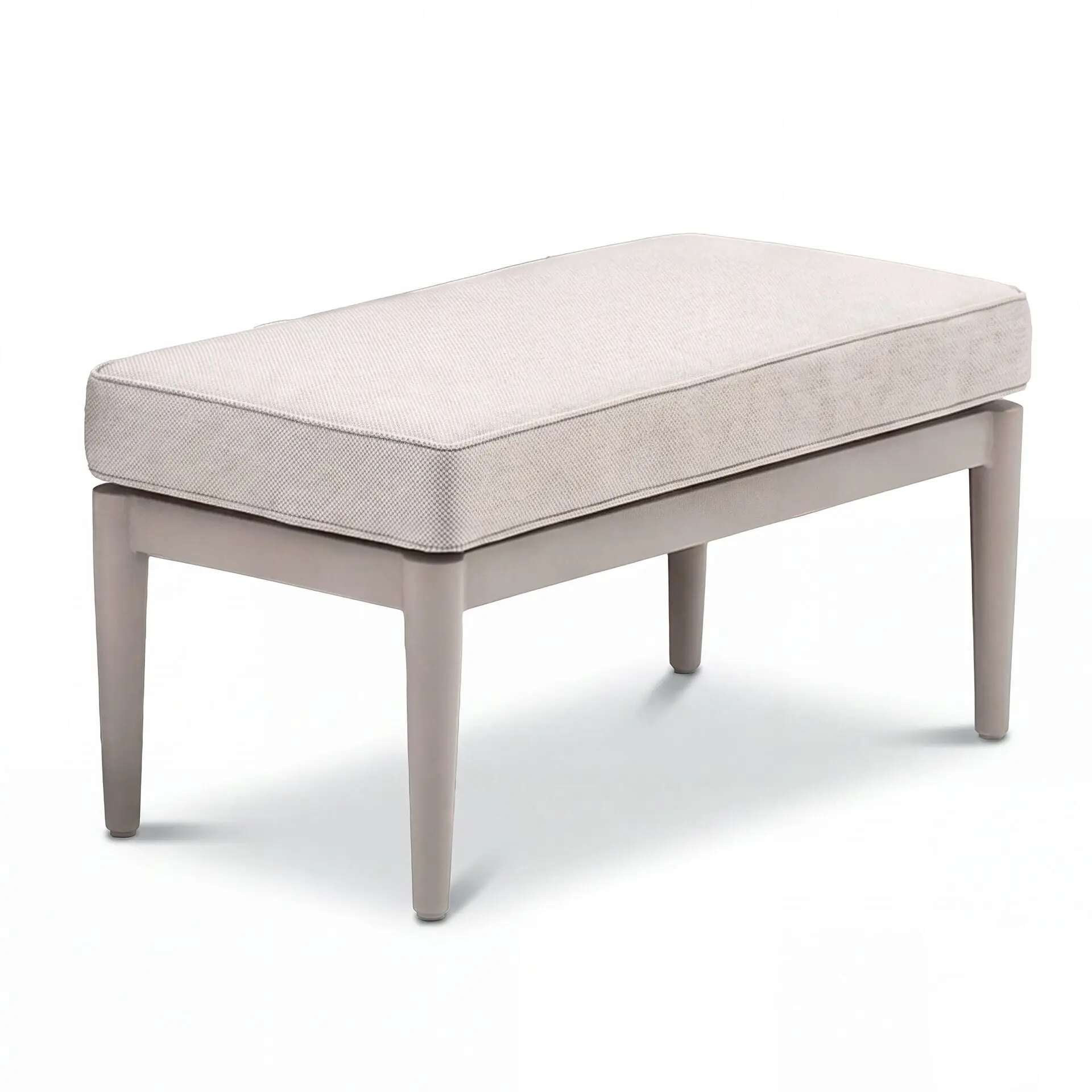 Cambridge Rattan Rope Corner Sofa Dining Set - Sintered Stone Rising Table & 2 Footstools