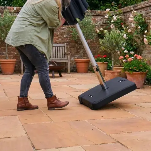 50kg Square Concrete Parasol Base with Handle