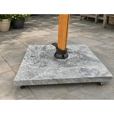 Cloud Grey Granite Base with Wheels
