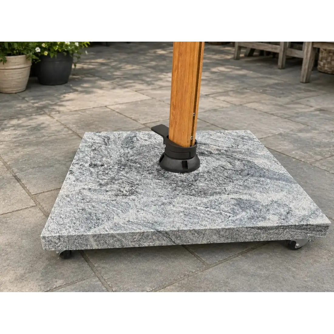 Cloud Grey Granite Base with Wheels Cloud Grey Granite Base with Wheels