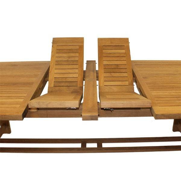 Chunky 180cm to 250cm ext table Certified