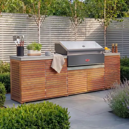 Bali Storage Units with Beefeater 1700 Series BBQ - Medium Configuration