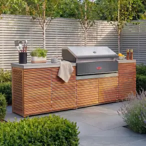 Bali Storage Units with Beefeater 1700 Series BBQ - Medium Configuration