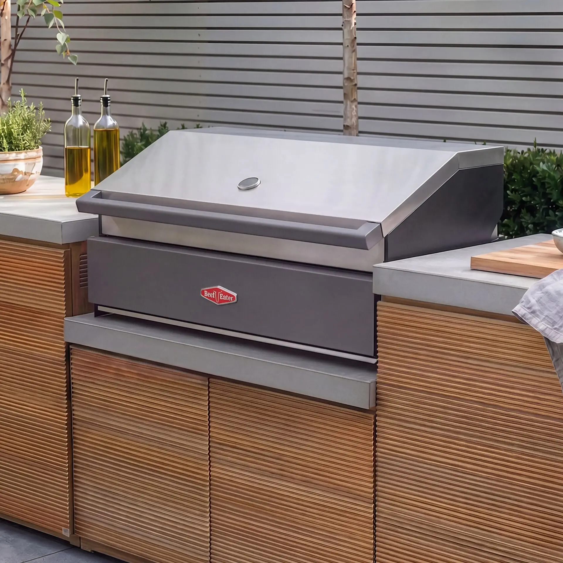 Bali Storage Units with Beefeater 1700 Series BBQ - Small Configuration