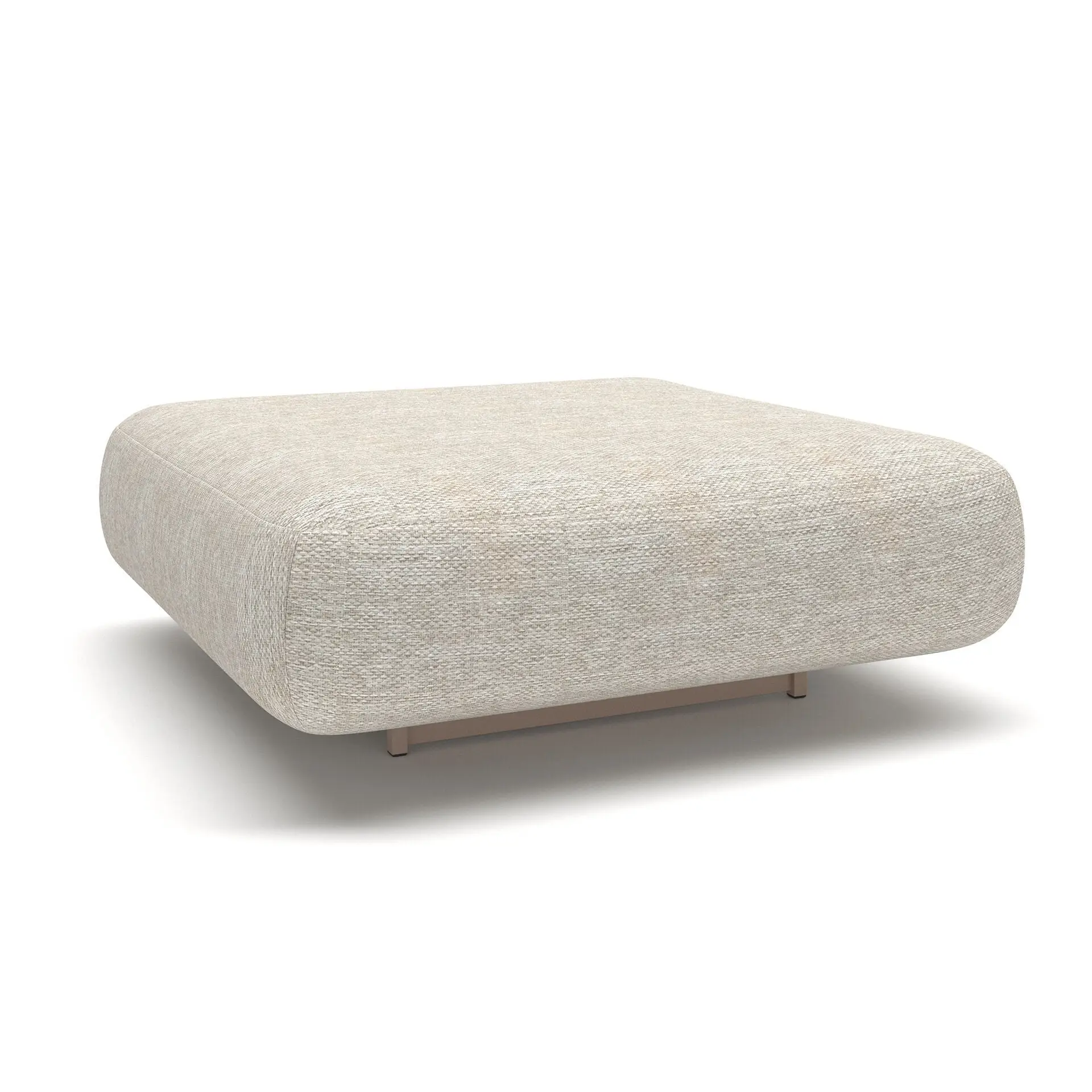 Fabric Cannes Large Corner Sofa Set - Round Marble Effect Coffee Table