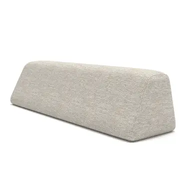 Fabric Cannes Large Corner Sofa Set - Round Marble Effect Coffee Table