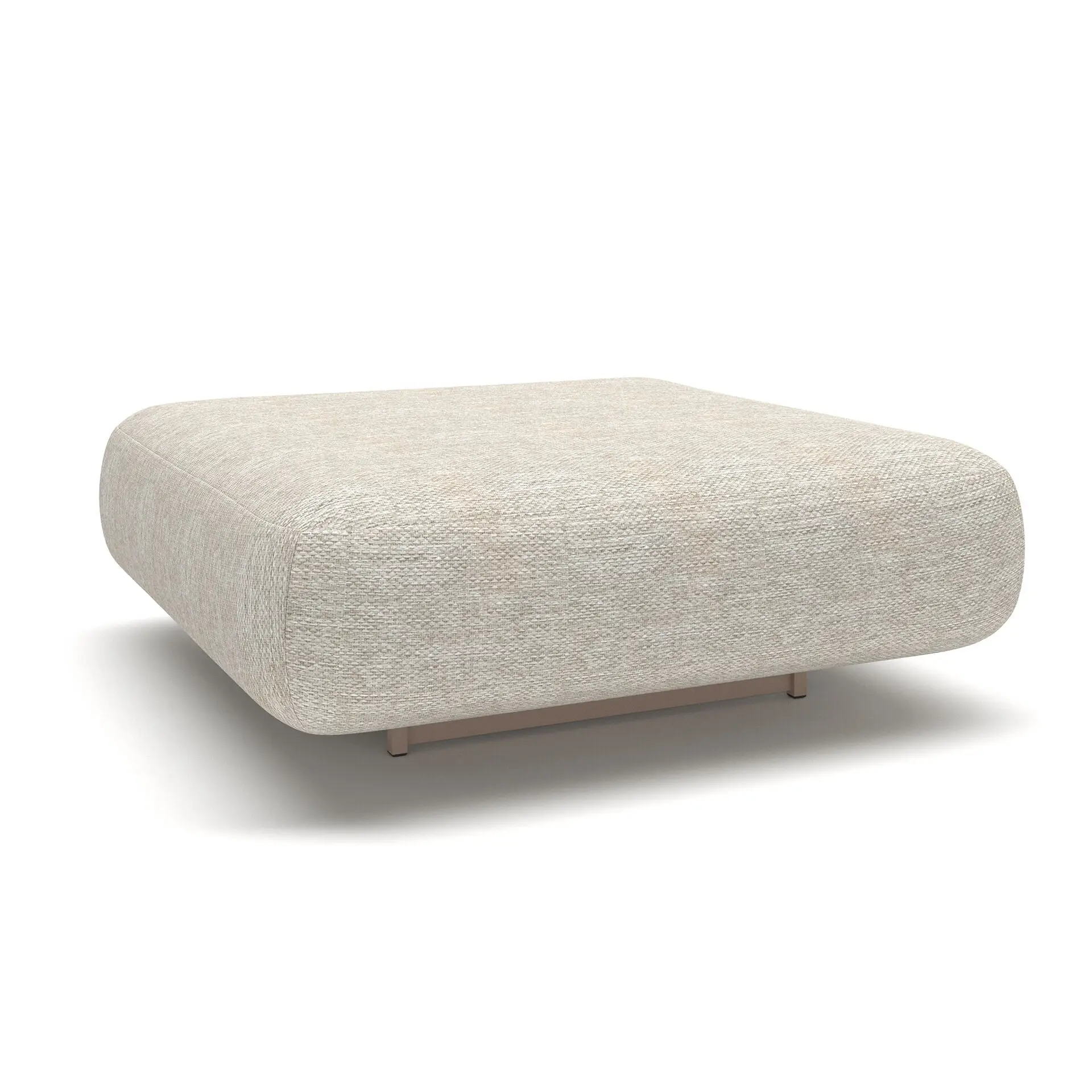 Fabric Cannes Medium Corner Sofa Set - Round Marble Effect Coffee Table