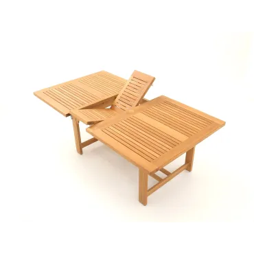 Chunky Rectangular Extending 2.4m - 3m| FSC® Certified  - 5