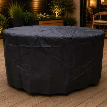 Breathable Round Table Weather Cover - Small 135cm