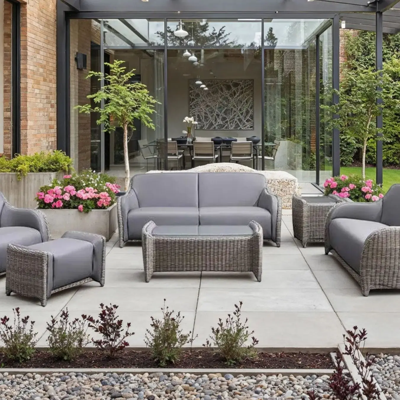 Meteor Large 3 Piece Living Suite