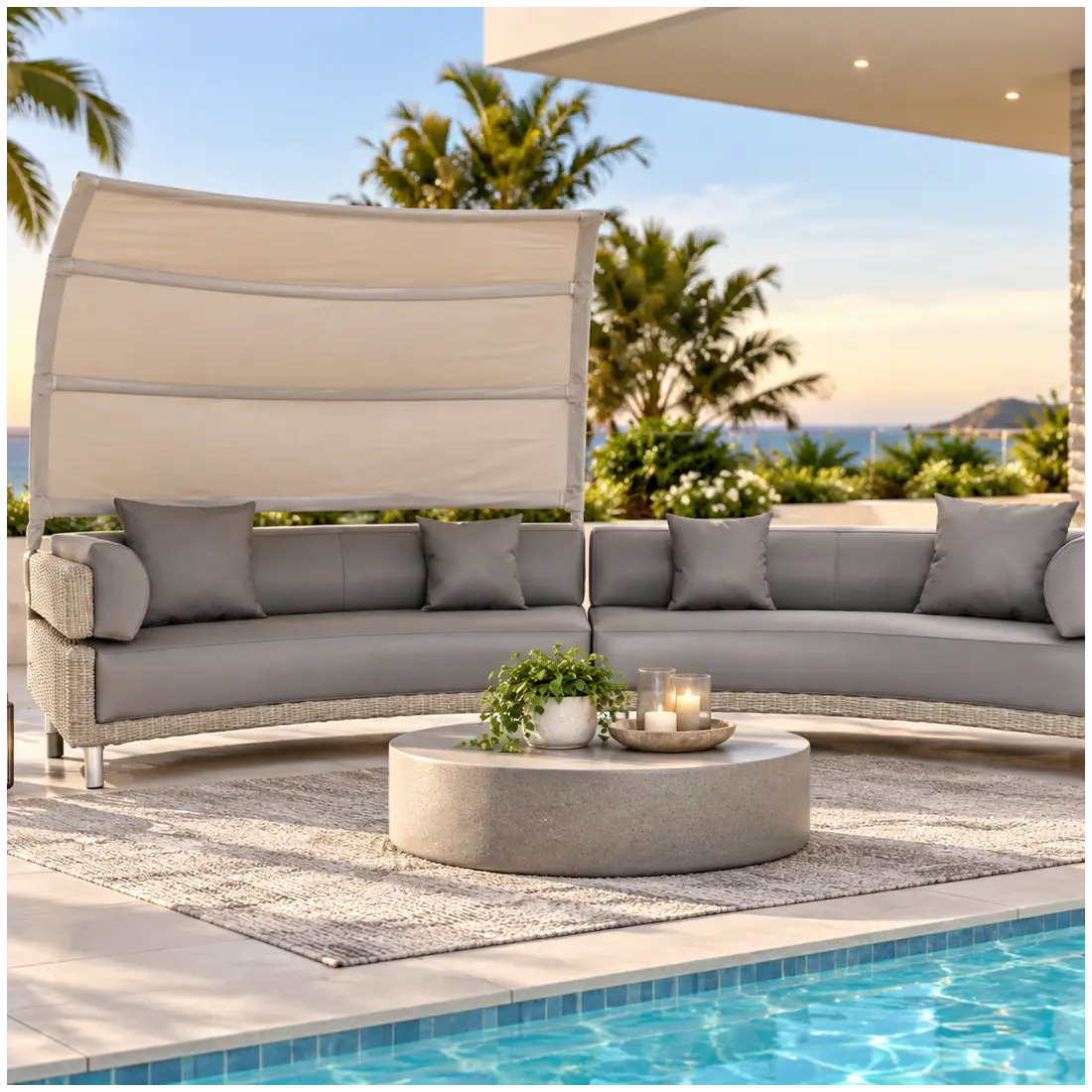 Luxor garden furniture outdoor rattan pienza modular set Luxor garden furniture outdoor rattan pienza modular set