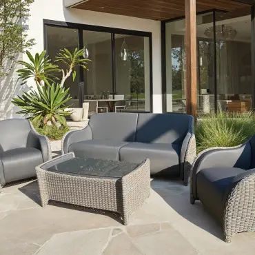 Meteor 3 Seater Sofa Set