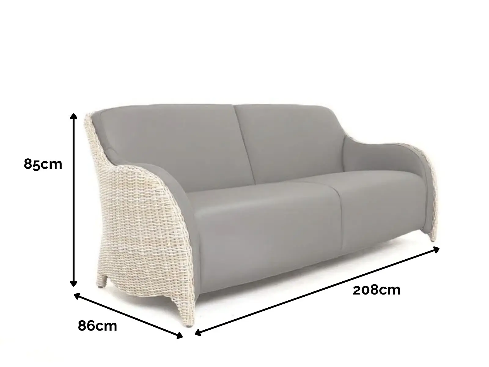 Meteor Living 3 Seater Sofa