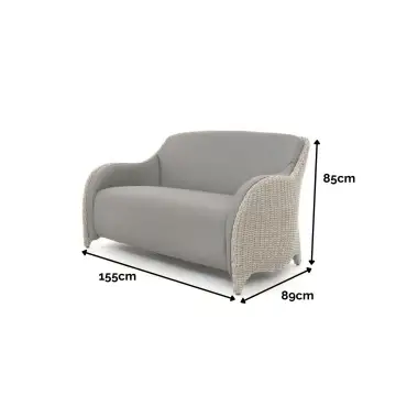 Meteor Living 2 Seater Sofa