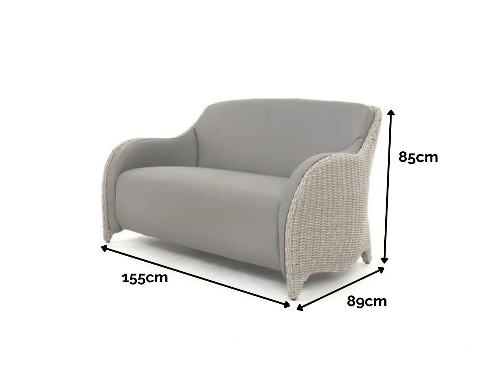 Meteor Living 2 Seater Sofa