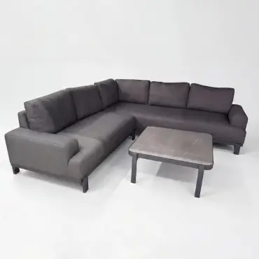 NOVA Aire Corner Sofa Lounging Set - Square Coffee Table