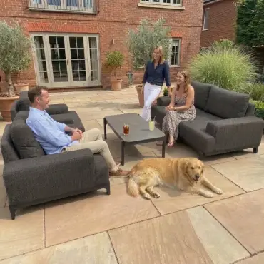 NOVA Aire 2-Seater Sofa Lounging Set - Rectangular Coffee Table
