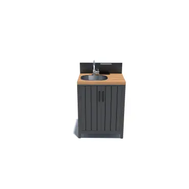 NOVA Parrilla Double Sink - Cupboard Unit Modular Outdoor Kitchen