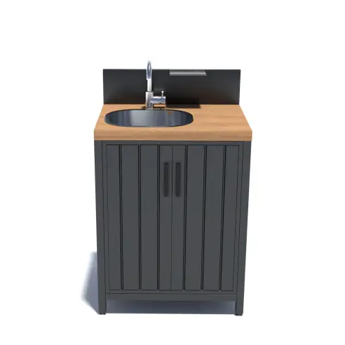 NOVA Parrilla Double Sink - Cupboard Unit Modular Outdoor Kitchen