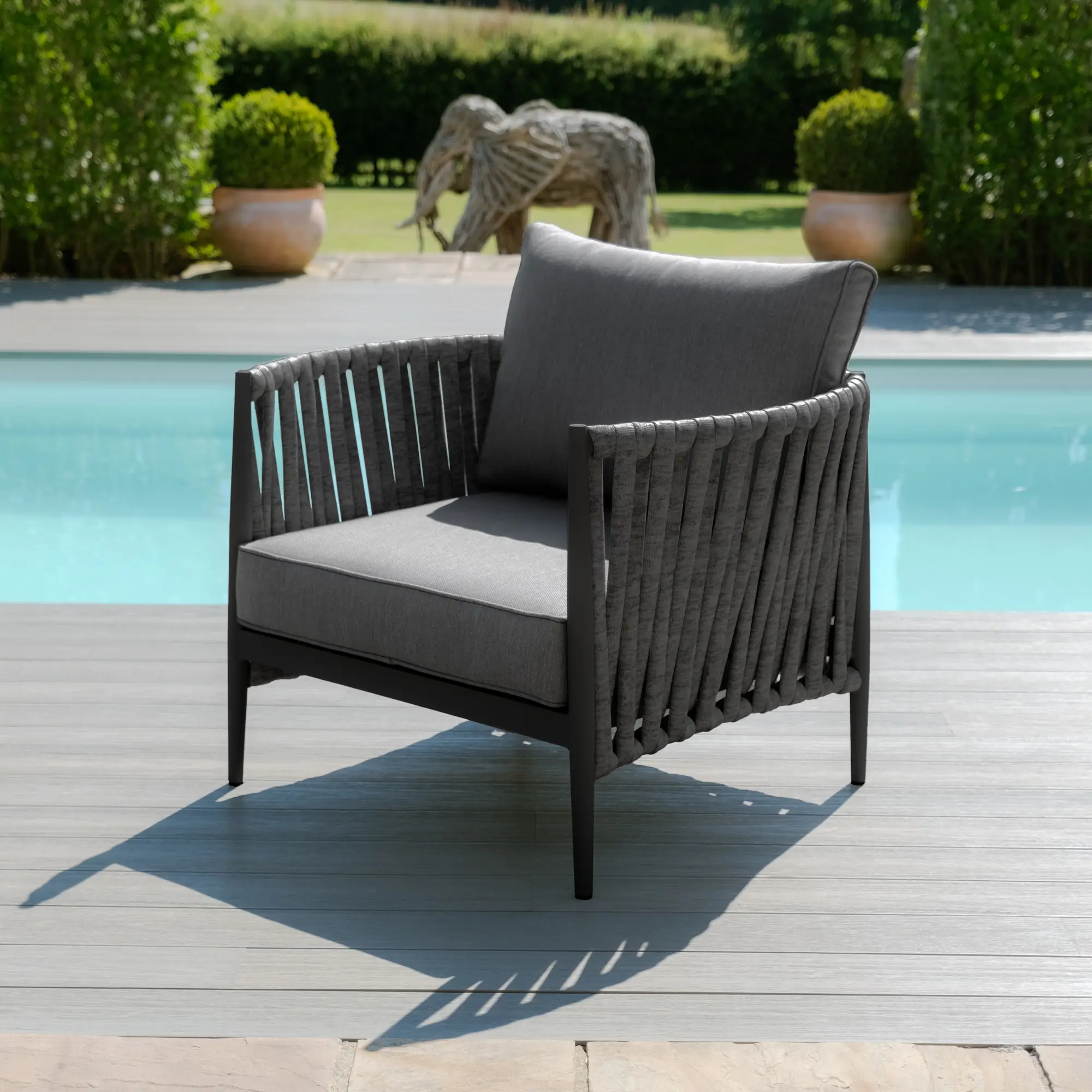 Milan Rope Weave 2 Seat Sofa Set
