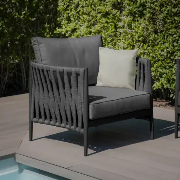 Milan Rope Weave 3 Seat Sofa Set