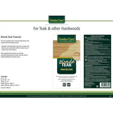 Golden Care - Blonde Teak Protector (1 Litre)  - 2