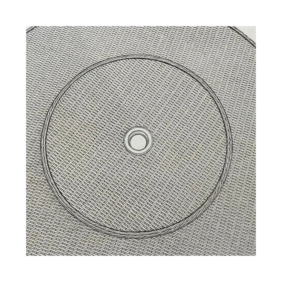 NOVA Avery Lazy Susan for 6 Seat Round Dining Sets (Rattan Clear Glass) NOVA Avery Lazy Susan for 6 Seat Round Dining Sets (Rattan Clear Glass)