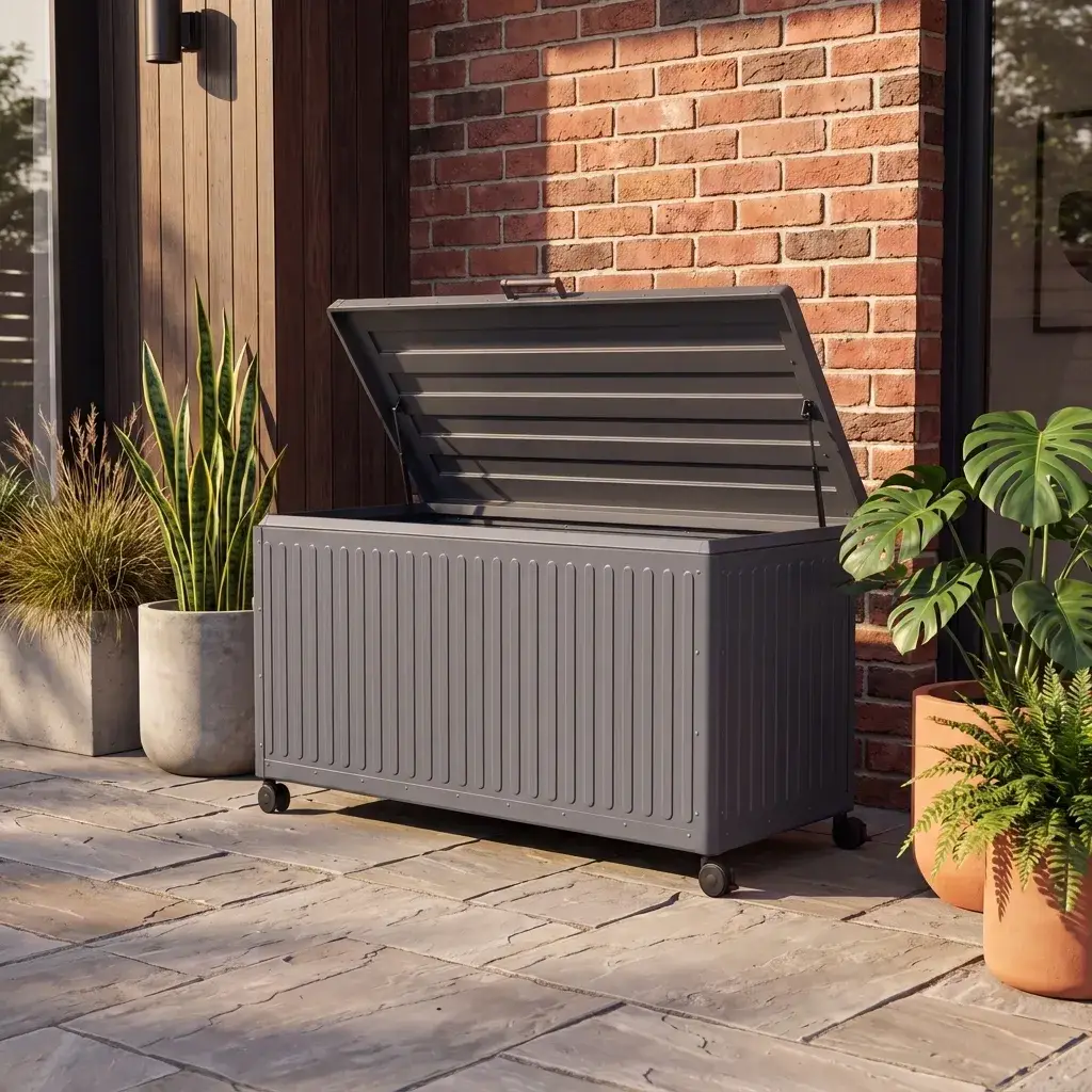 NOVA Fortis Large Aluminium Storage Box - Grey