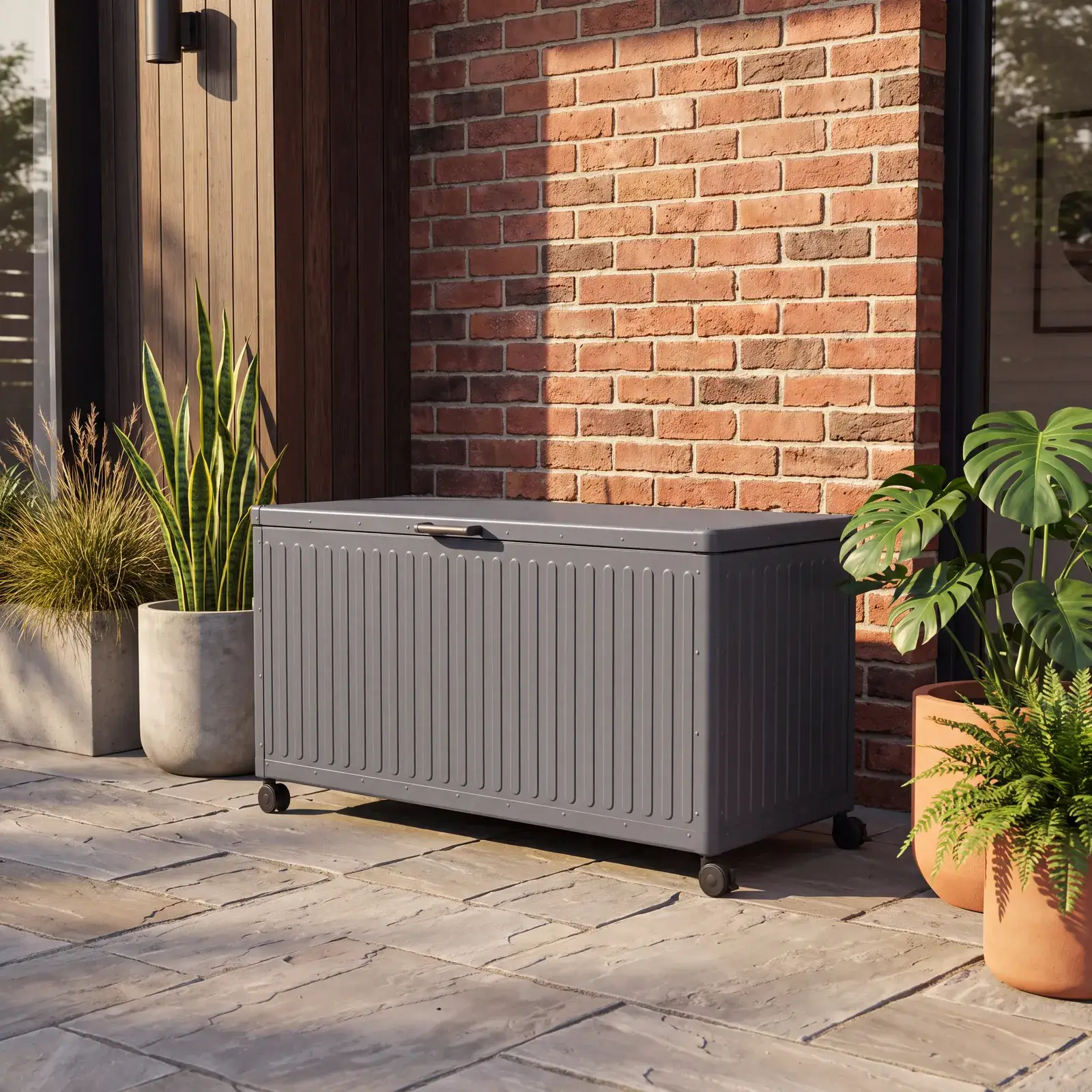 NOVA Fortis Large Aluminium Storage Box - Grey
