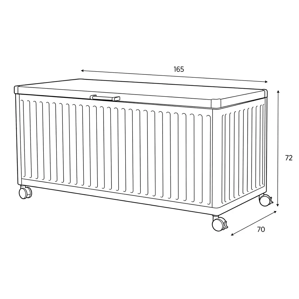NOVA Fortis Medium Aluminium Storage Box - Pebble