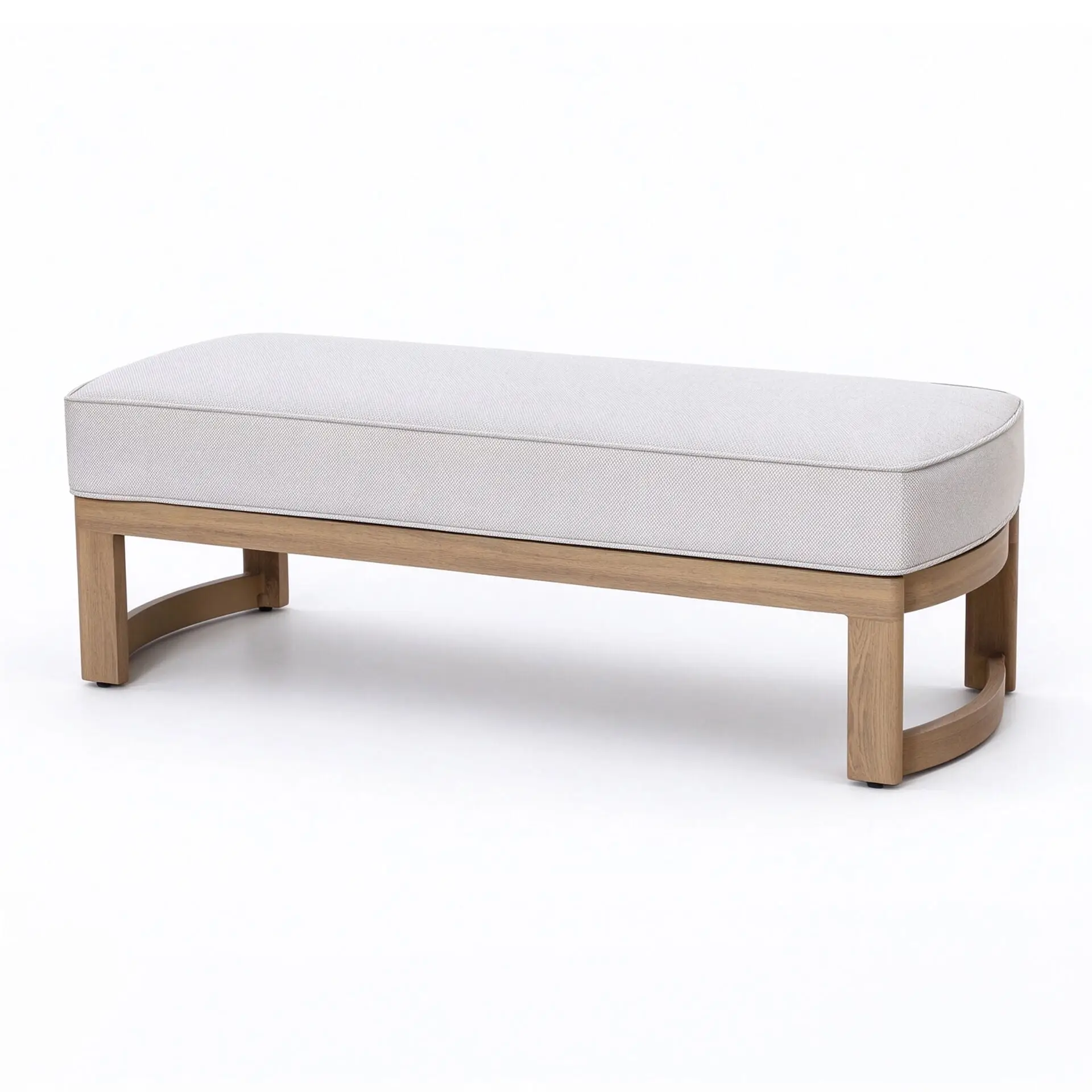 Malibu 3 Seat Aluminium Sofa Set - Rising Table & Bench