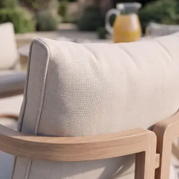 Malibu 4 Seat Round Aluminium Dining Set