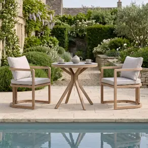 Malibu 2 Seat Aluminium Bistro Set