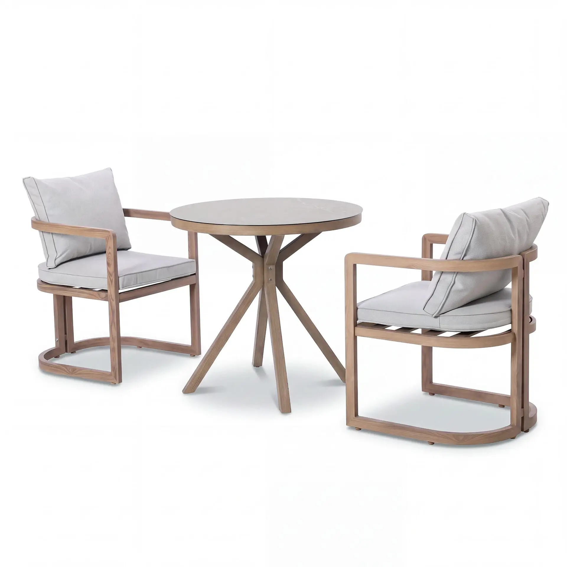 Malibu 2 Seat Aluminium Bistro Set