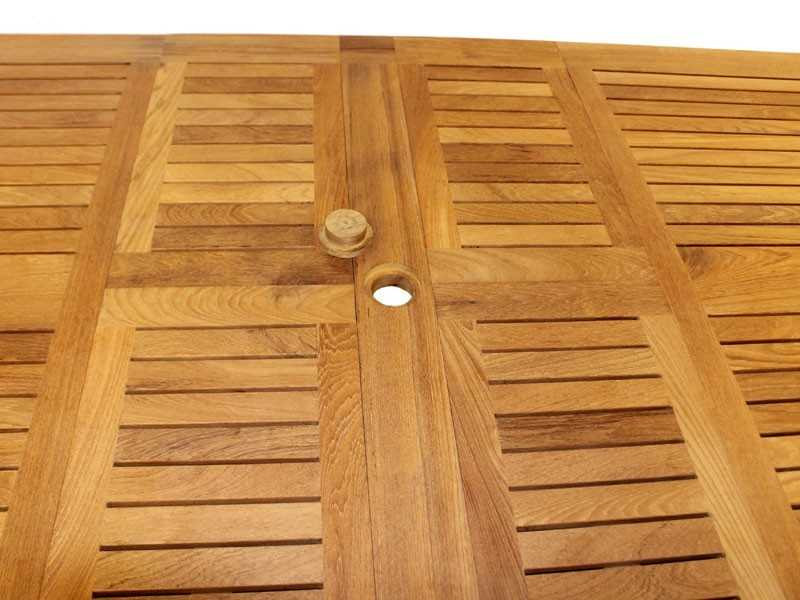 Chunky 240cm to 300cm ext table Certified