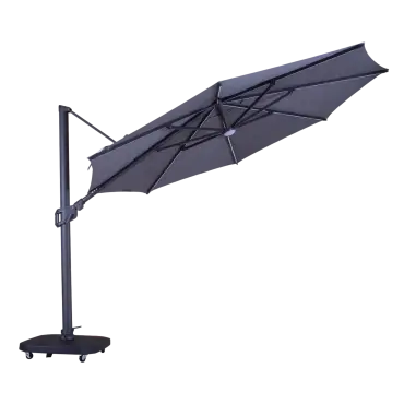 Sicily 3.5M Dia Cantilever Parasol With LED Lights