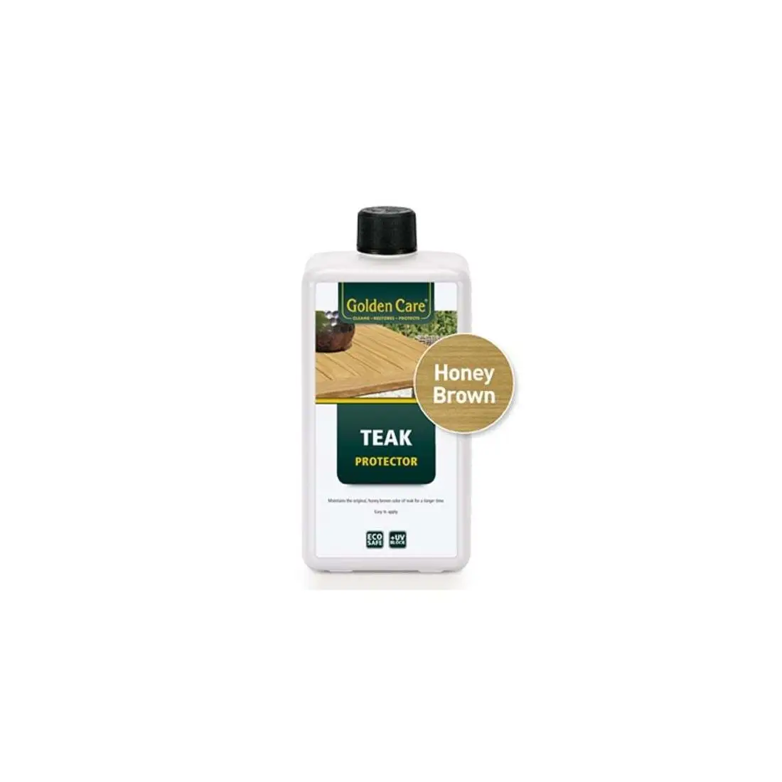 Golden Care - Teak Protector Honey Brown (1 Litre) Golden Care - Teak Protector Honey Brown (1 Litre)
