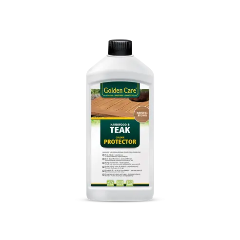 Golden Care - Teak Protector Natural Brown (1 Litre) Golden Care - Teak Protector Natural Brown (1 Litre)