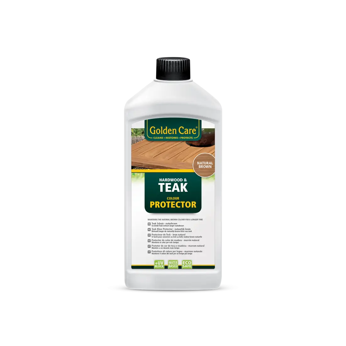 Golden Care - Teak Protector Natural Brown (1 Litre) Golden Care - Teak Protector Natural Brown (1 Litre)