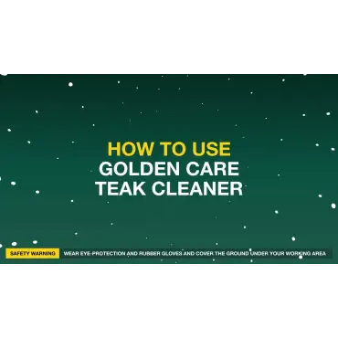 Golden Care 3-in-1 Teak Maintenance Care-Kit