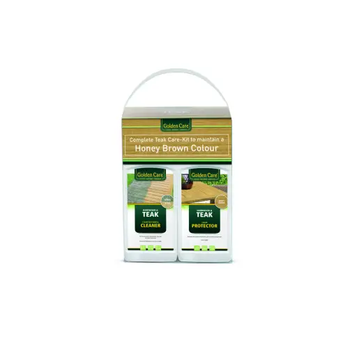 Golden Care 3-in-1 Teak Maintenance Care-Kit