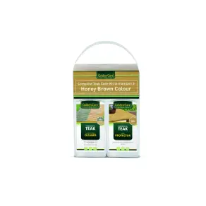 Golden Care 3-in-1 Teak Maintenance Care-Kit