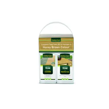 Golden Care 3-in-1 Teak Maintenance Care-Kit