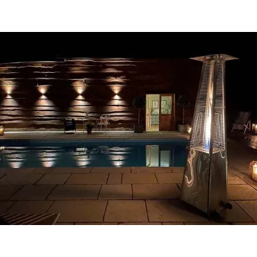 Athena Stainless Steel Flame Gas Patio Heater x 4