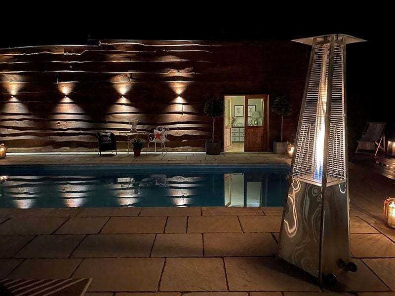 Athena Stainless Steel Flame Gas Patio Heater x 4
