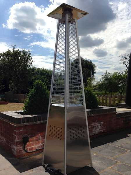 Athena Stainless Steel Flame Gas Patio Heater x 4