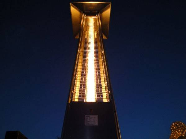 Athena Stainless Steel Flame Gas Patio Heater x 4