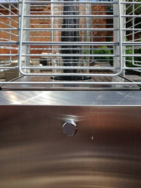 Athena Stainless Steel Flame Gas Patio Heater x 4
