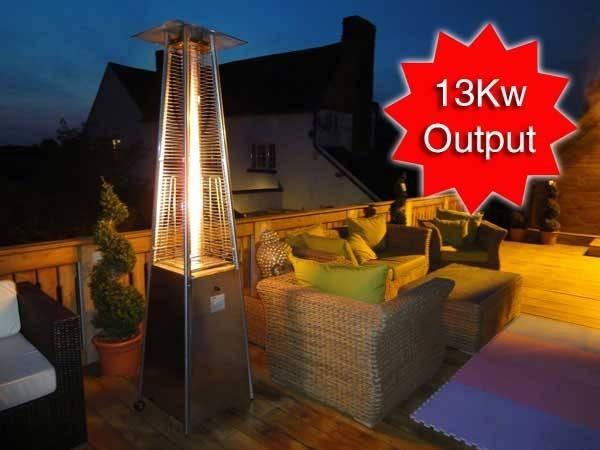 Athena Stainless Steel Flame Gas Patio Heater x 4